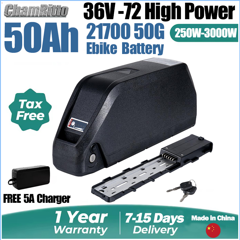 Ebike Conversion Kit 72V 3000W - E-Bike Cham-Rider 72V 3000W Hochleistungs-Kit 48V