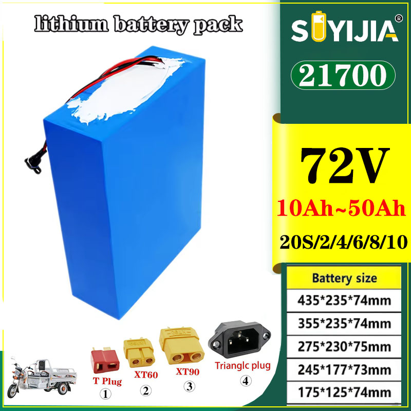 Lithium-Akku 21700 72V 50Ah 40 – Electric Bicycle Battery 72V 30Ah Bewertung und Preis