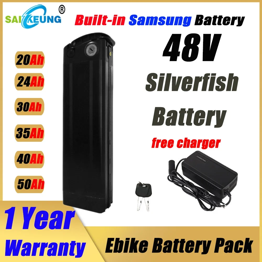 Elektrofahrrad SilverFish 48 V – Ebike Battery 48V 20Ah Hailong Bewertung und Preis