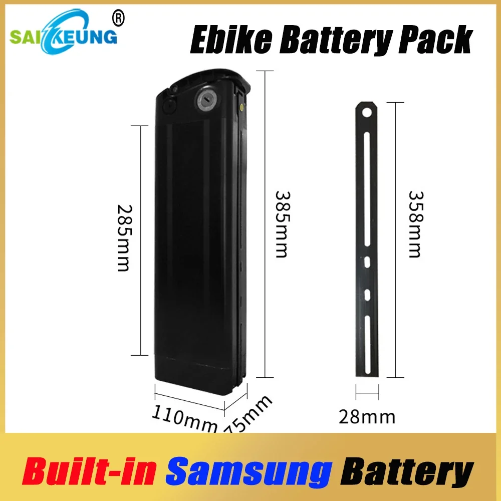 Elektrofahrrad SilverFish 48 V – Ebike Battery 48V 20Ah Hailong Bewertung und Preis