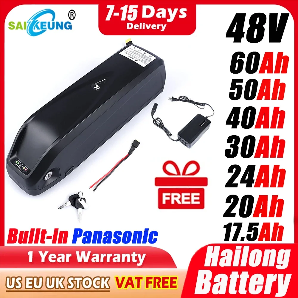 Original 48V 52V 20AH 60V Ebik – Ebike Battery 48V 20Ah Hailong Bewertung und Preis
