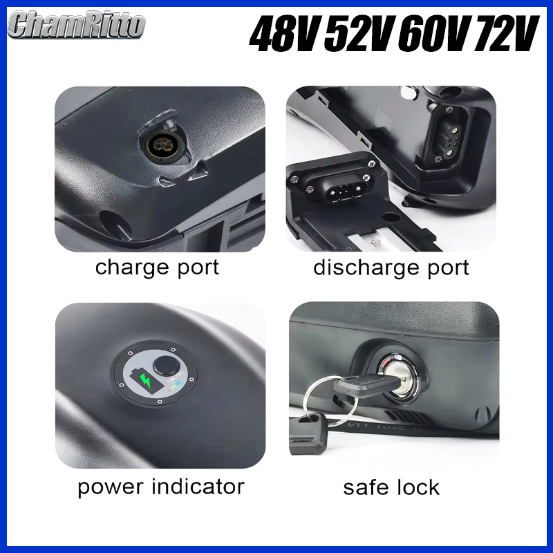 48V 72V 52V 60V E-Bike Kraftst – Electric Bicycle Battery 72V 30Ah Bewertung und Preis