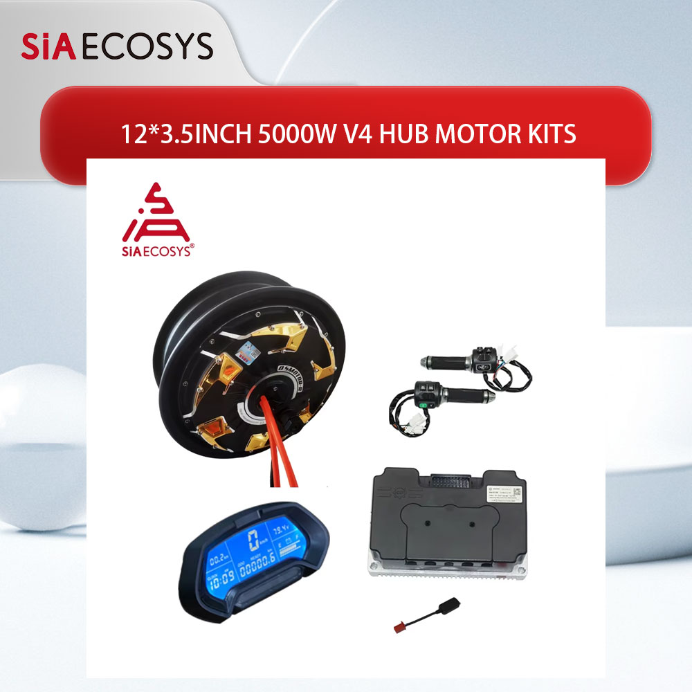 QS Motor 12*3,5 Zoll 5000W V4  – 72V 5000W Hub Motor Kit Bewertung und Preis