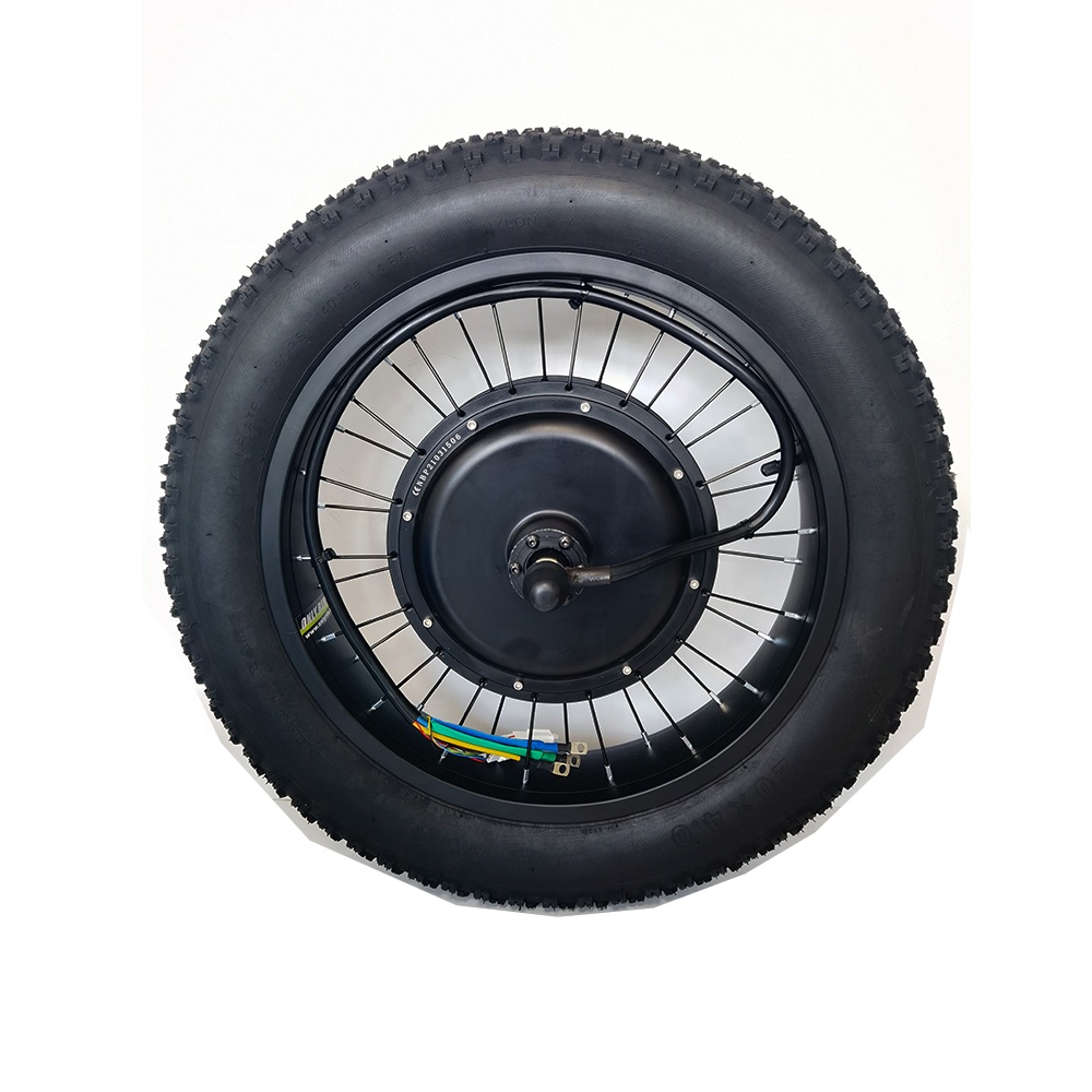 Elektrisches Fahrrad-Umrüstkit – 72V 5000W Hub Motor Kit Bewertung und Preis