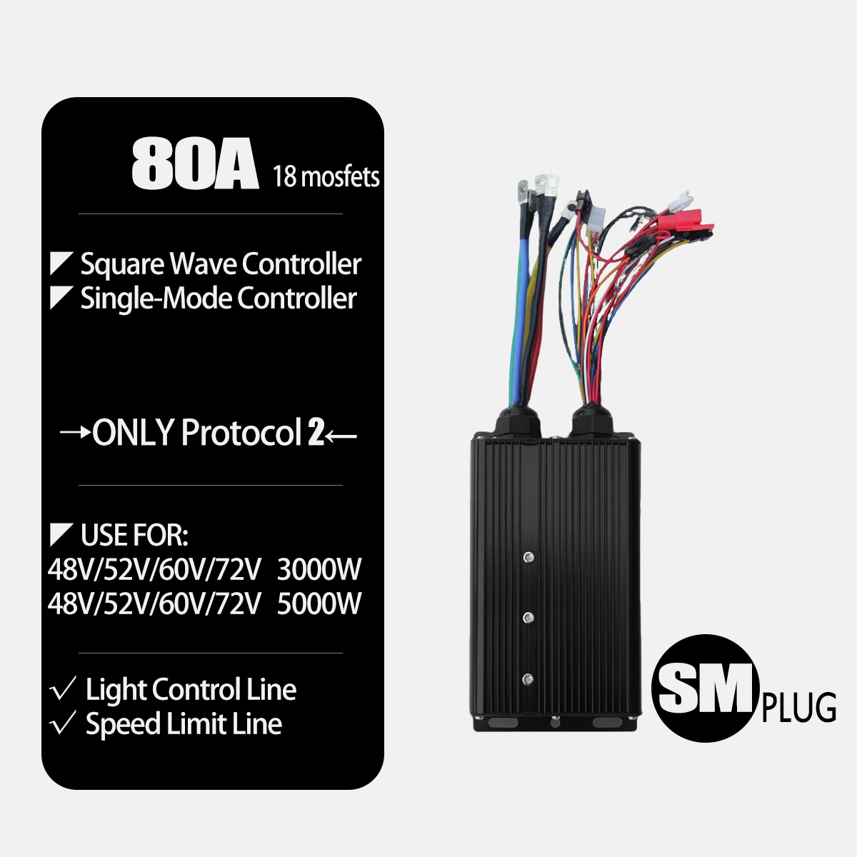 72V 3000W E-Bike Umrüstsatz MT – Ebike Conversion Kit 72V 3000W Bewertung und Preis