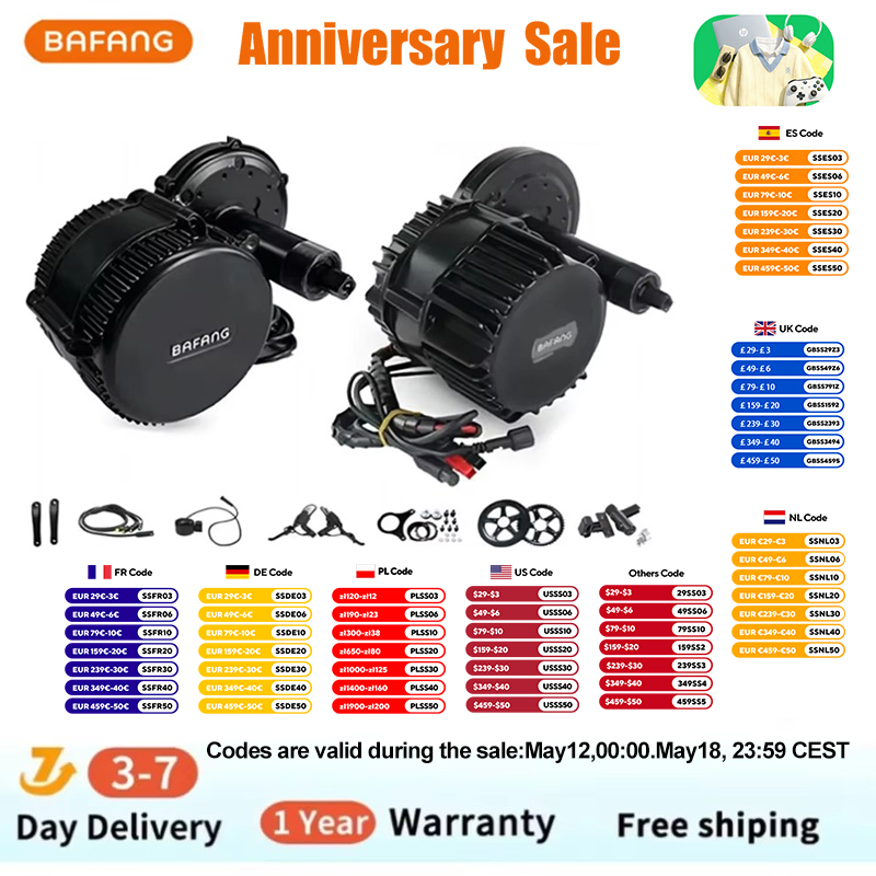 Bafang BBSHD 1000W 48V 68mm Mi – Bafang Bbshd 1000W Conversion Kit Bewertung und Preis